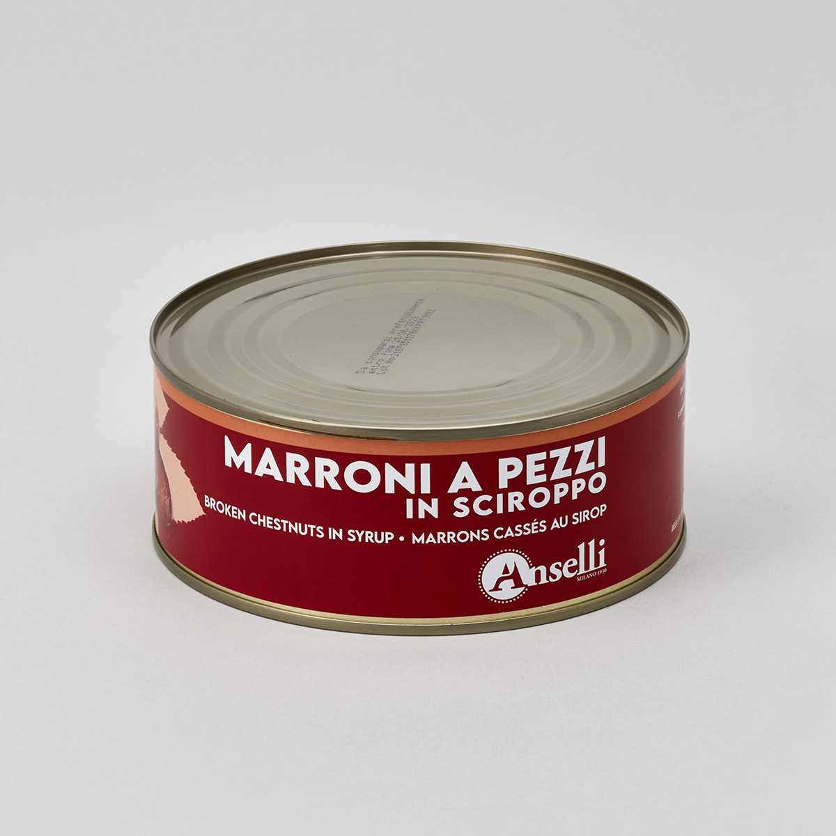 MARRONI A PEZZI IN SCIROPPO